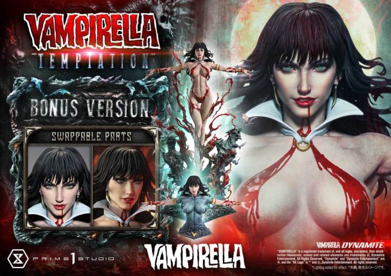 【Pre order】Prime 1 Studio 1/3 Dynamite Vampirella Temptation Real Elite Masterline （REMVP-01/S）