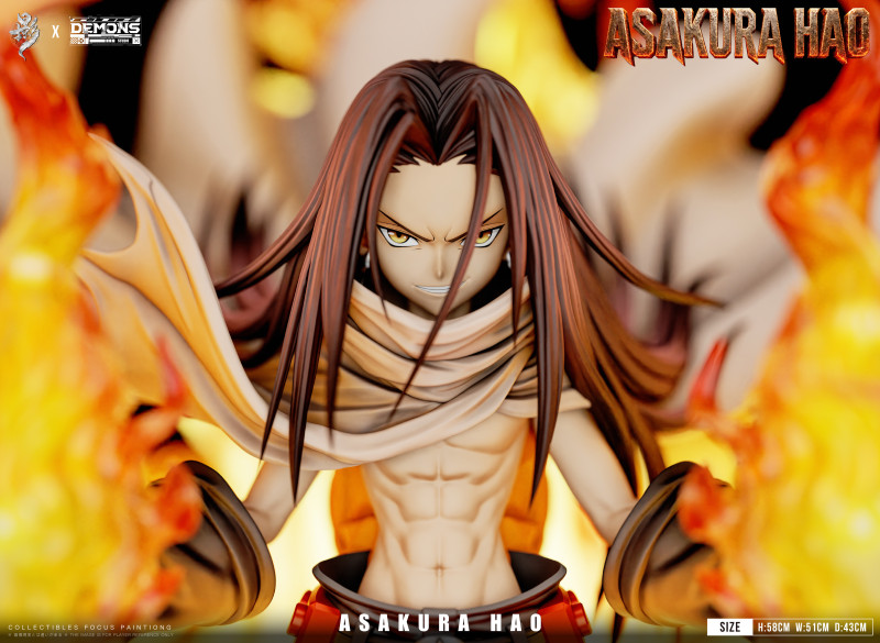 【Pre order】Lue Ying Studio x Demons Studio Collector's Statue 002 Asakura Hao Shaman King