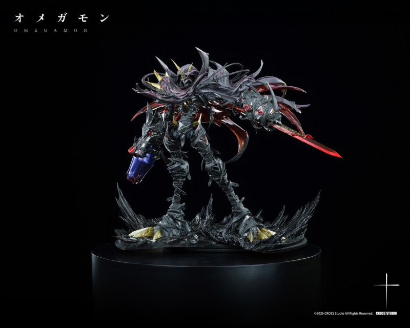 【Pre order】Cross Studio digimon Omegamon Zwart Defeat