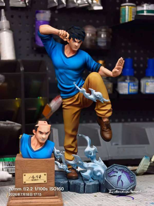 【Pre order】DKM Studio Jackie Chan Adventures Jackie Chan Resin Statue