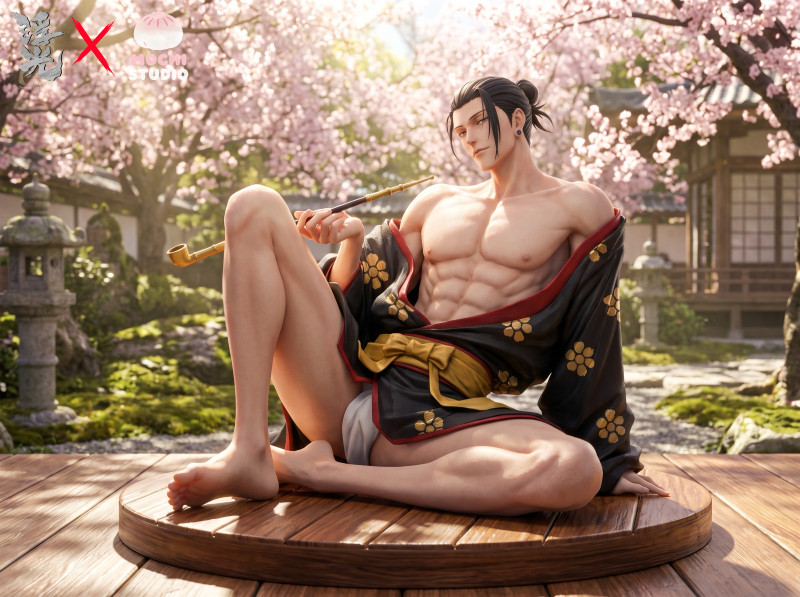 【Pre order】Floating Light × Mochi Studio Jujutsu Kaisen Geto Suguru Cherry Blossom Yukata Ver.