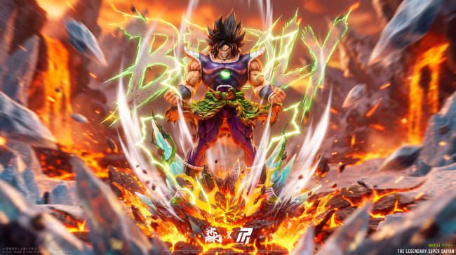 【Pre order】Miao × TOP 1 Studio 1/6 Dragon Ball Broly with LED Resin Statue