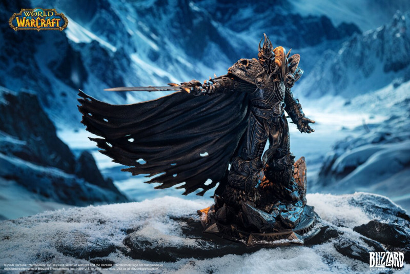 【Pre order】Blizzard World of Warcraft 1/10 The Lich King Arthas Licened
