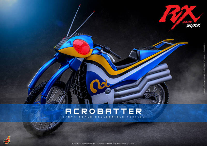 【Pre order】Hot Toys Studio 1/6 Kamen Rider Black RX Acrobatter Collectible Vehicle TMS182 (Licensed)