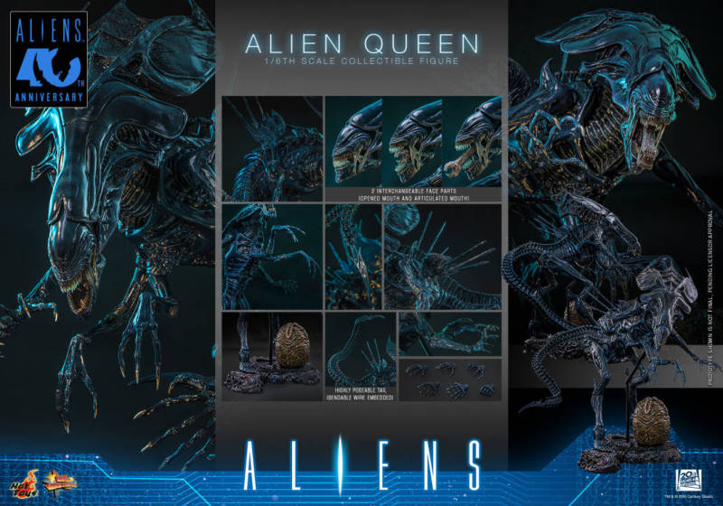 【Pre order】Hot Toys Studio 1/6 Aliens Alien Queen  Collectible Figure MMS903 (Licensed)