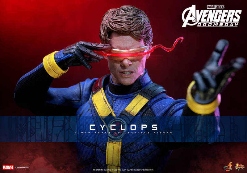 【Pre order】Hot Toys Studio 1/6 Avengers: Doomsday Cyclops Collectible Figure MMS908 MMS909 (Licensed)