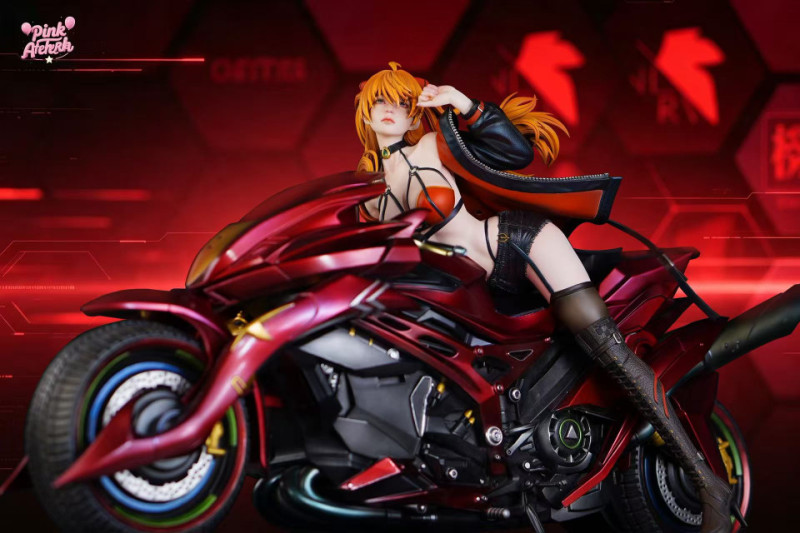 【Pre order】Aetheria Studio 1/6 & 1/4 Neon Genesis Evangelion Asuka Motorcycle Girl