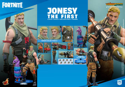 【Pre order】Hot Toys Studio 1/6 Fortnite Jonesy The First VGM85 (Licensed)