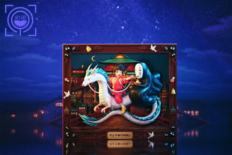 【Pre order】Geisha Studio - Spirited Away card Chihiro & Haku & No face