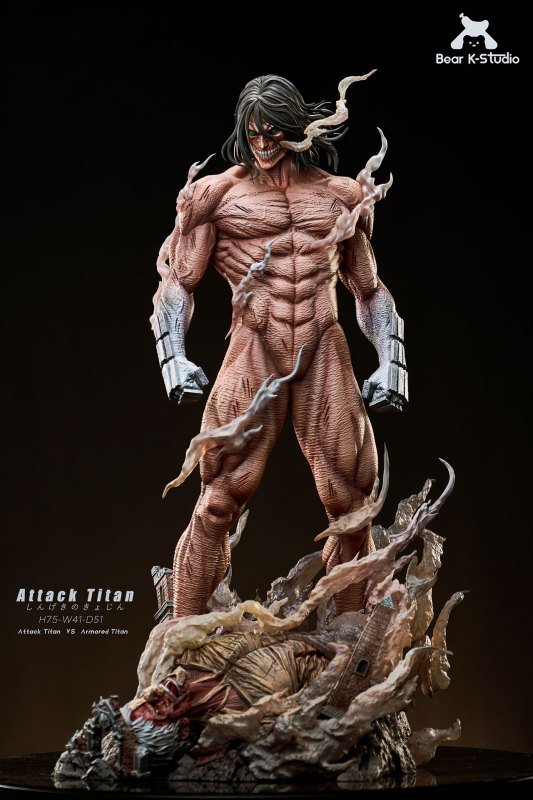 【Pre order】BK Studio - Attack on Titan vs Armored Titan