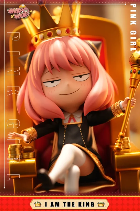 【Pre order】Waku Waku Studio 1/6&1/2  Spy x Family Anya Forger I Am The King Resin GK Statue
