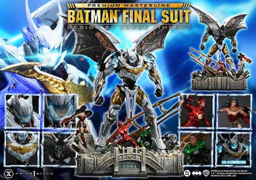 【Pre order】Prime 1 Studio - Premium Masterline Justice League (Comics) Batman Final Suit (Design by Jorge Jimenez) PMDCJLC-01 PMDCJLC-01S (Licensed)