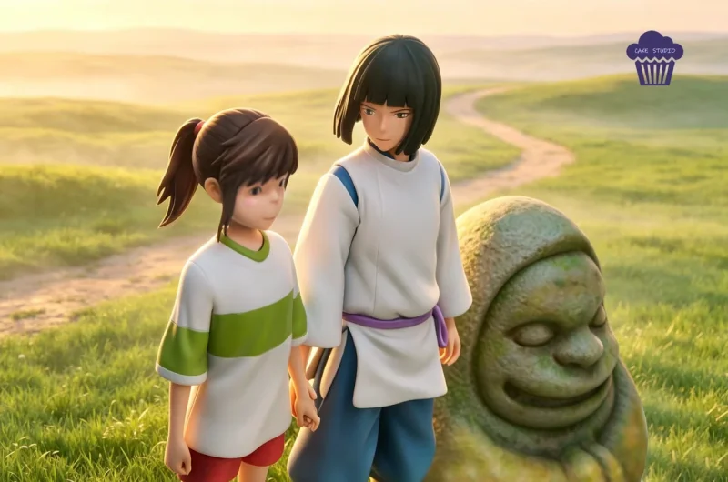 【Pre order】Cake Studio Spirited Away Chihiro Ogino & Haku