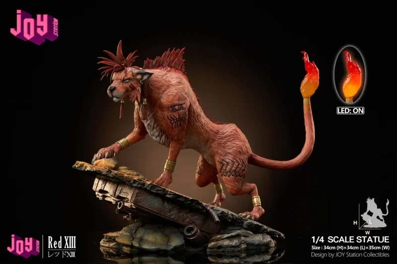 【Pre order】Joy Studio 1/4 Final Fantasy VII Red XIII with LED