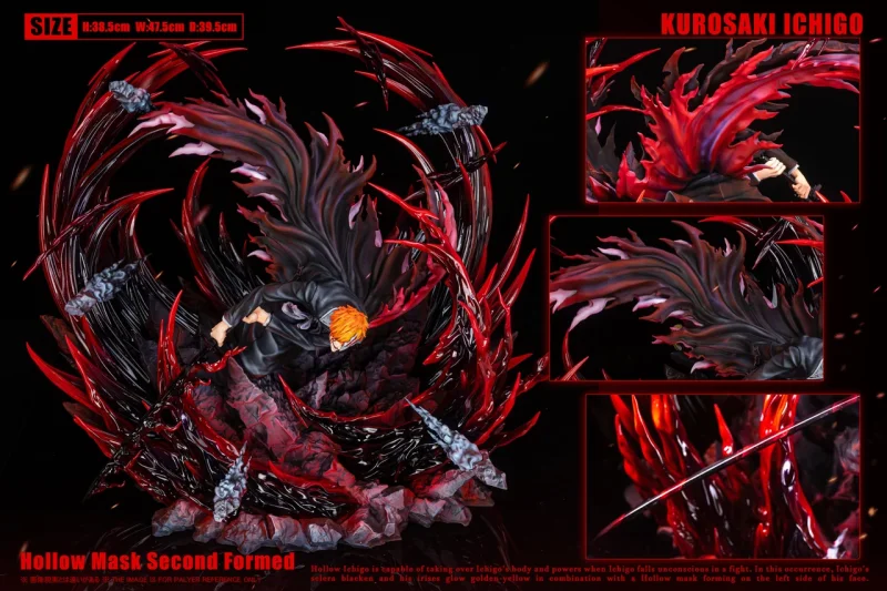 【Pre order】HXHENG × CHENG Studio 1/6 Bleach Kurosaki Ichigo Hollow Mask Second Formed