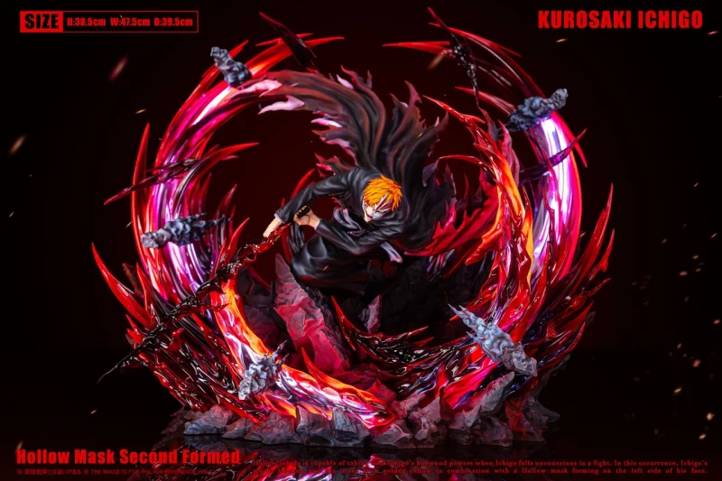 【Pre order】HXHENG × CHENG Studio 1/6 Bleach Kurosaki Ichigo Hollow Mask Second Formed