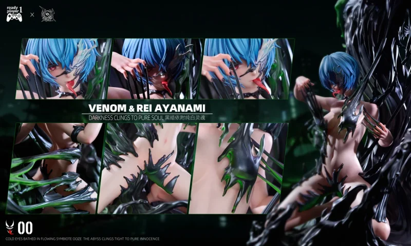 【Pre order】Ready Player 1 × AnXing Studio 1/4 Venom & Ayanami Rei