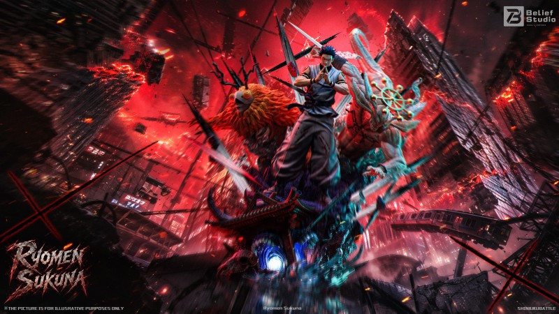 【Pre order】Belief Studio 1/6 Jujutsu Kaisen Ryomen Sukuna
