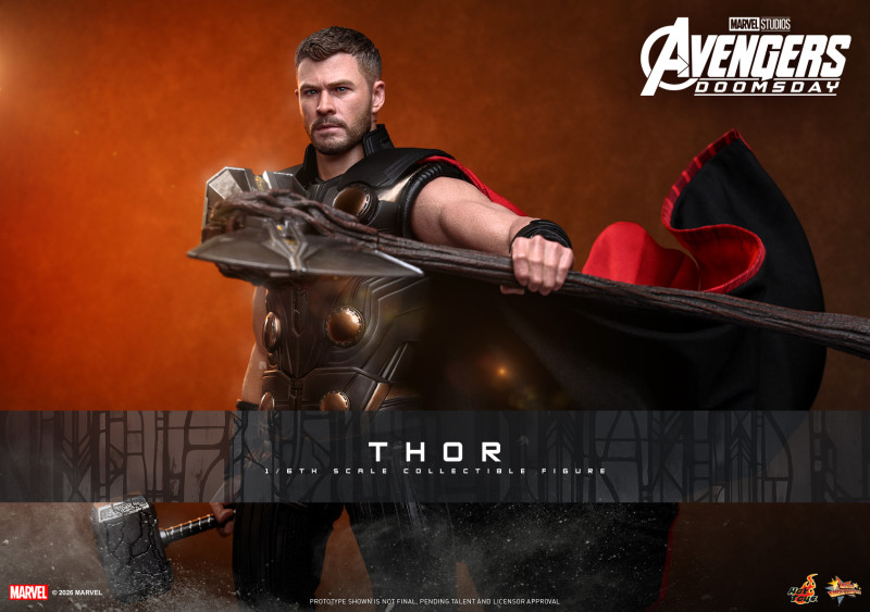 【Pre order】Hot Toys Studio 1/6 Avengers: Doomsday Thor Collectible Figure MMS918 MMS919 (Licensed)