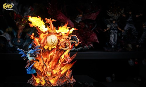 【Pre order】EMO Studio Pokémon Charizard Full Evolution Line