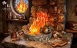 【Pre order】WuYu Studio Howl's Moving Castle Calcifer with LED