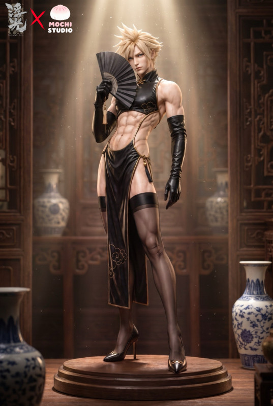 【Pre order】Floating Light × MOCHI Studio Final Fantasy VII Cloud & Sephiroth cheongsam