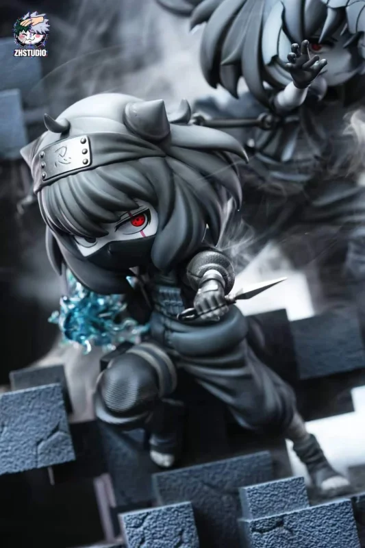 【Pre order】ZH Studio Spy x Family Anya cos Obito & Kakashi Resin Statue