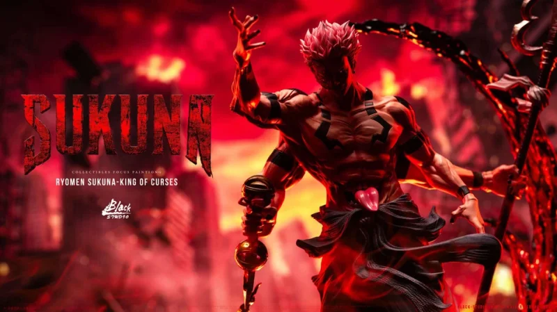 【Pre order】BLACK Studio Jujutsu Kaisen Ryomen Sukuna