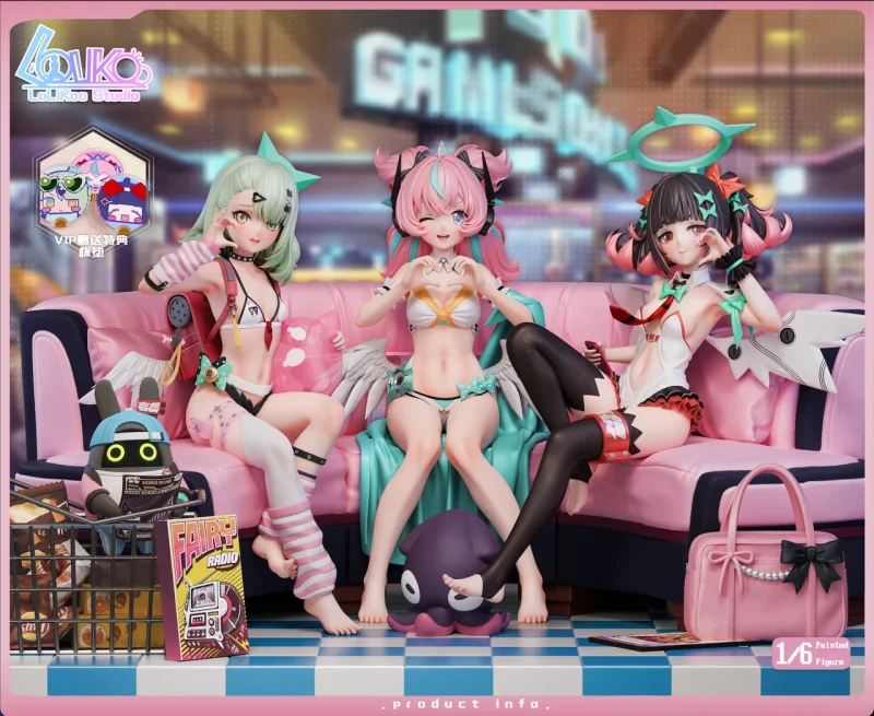 【Pre order】Lolikoo Studio 1/6 Zenless Zone Zero Angels of Delusion Nangong Yu & Aria & Sunna
