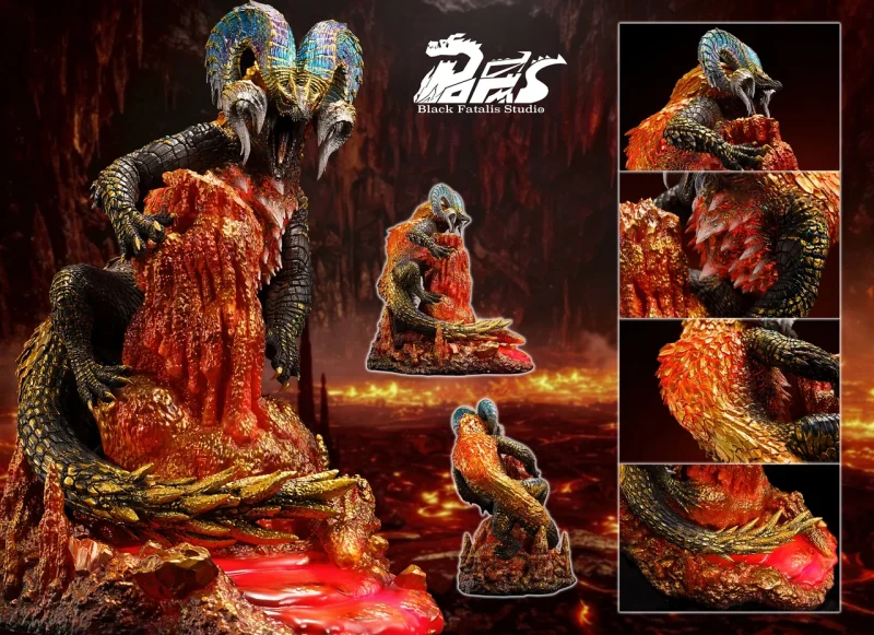 【Pre order】BlackFatalis Studio Monster Hunter Kulve Taroth with LED