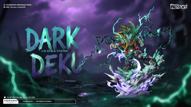 【Pre order】Heroes Studio My Hero Academia Dark Deku 2.0