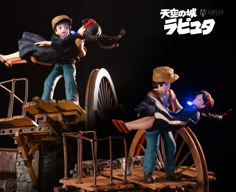 【Pre order】LAPUTA Studio Castle in the Sky Pazu & Sheeta with LED