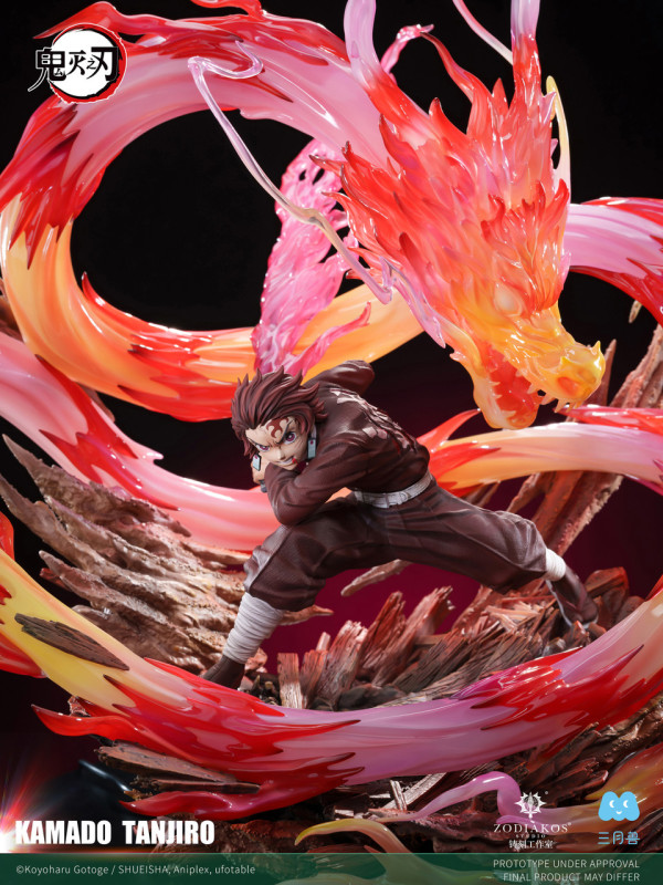 【Pre order】Zodiakos Studio 1/6 Demon Slayer Kamado Tanjiro with LED Licensed