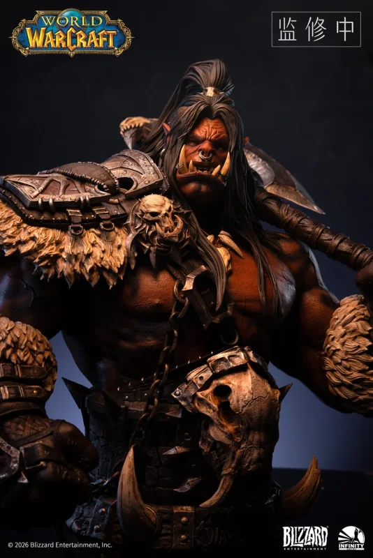 【Pre order】Infinity Studio 1/3 World of Warcraft Grommash Hellscream Bust Licensed