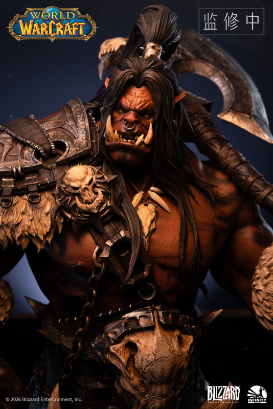 【Pre order】Infinity Studio 1/3 World of Warcraft Grommash Hellscream Bust Licensed