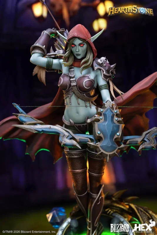 【Pre order】HEX Collectibles × Blizzard 1/6 Hearthstone Sylvanas Windrunner with LED Licensed