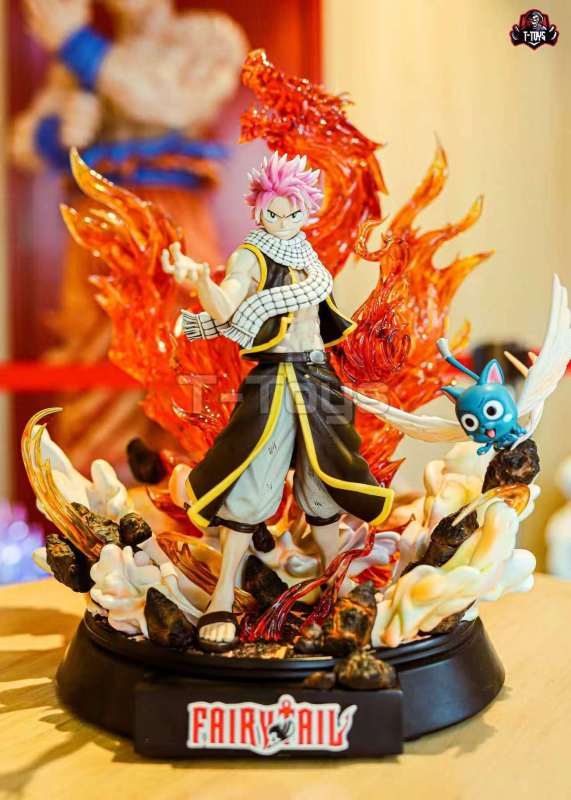【In Stock】KRC Studio Fairy Tail Natsu Dragneel & Happy Resin Statue