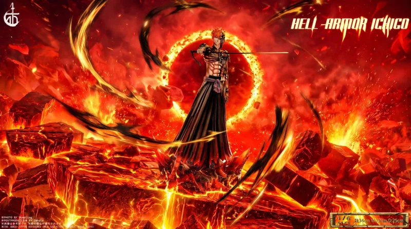 【Pre order】MuZi Studio 1/6 Bleach Hell Armor Ichigo