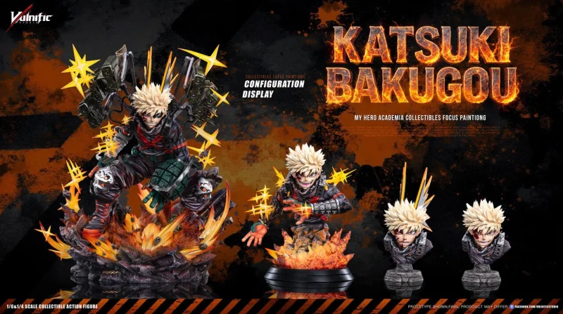 【Pre order】Vulnific Studio 1/6 & 1/4 My Hero Academia Katsuki Bakugo