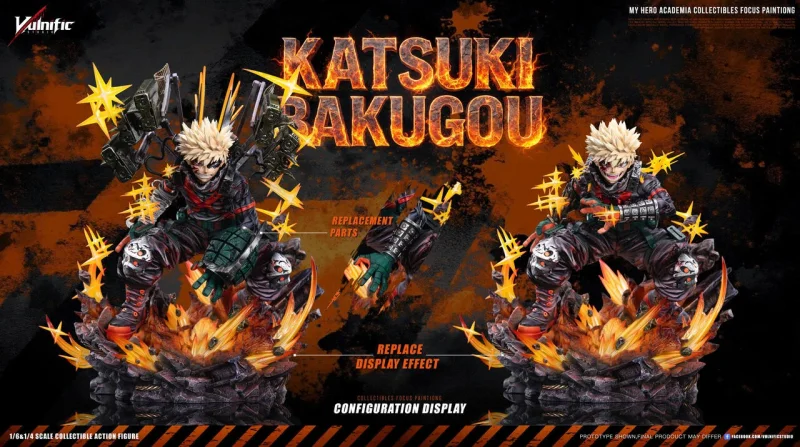 【Pre order】Vulnific Studio 1/6 & 1/4 My Hero Academia Katsuki Bakugo