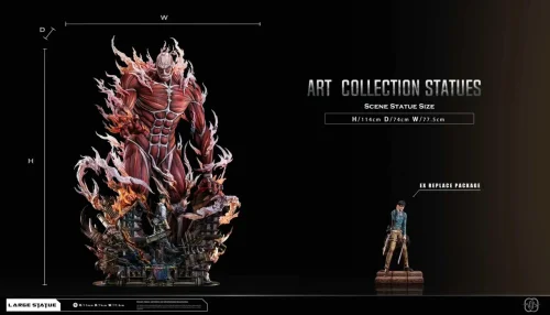 【Pre order】Hertz Studio Attack on Titan Bertholdt Hoover & Colossal Titan