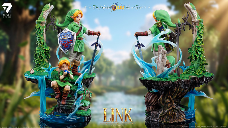 【Pre order】Seven Studio 1/6 The Legend of Zelda Ocarina of Time Link Resin Statue
