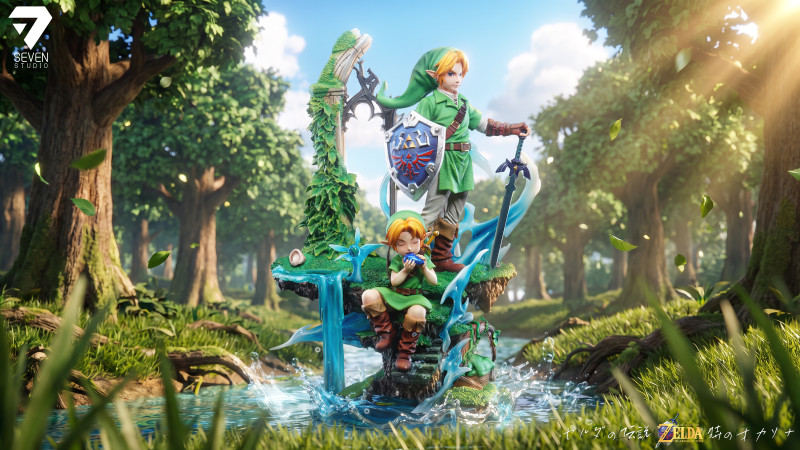 【Pre order】Seven Studio 1/6 The Legend of Zelda Ocarina of Time Link Resin Statue