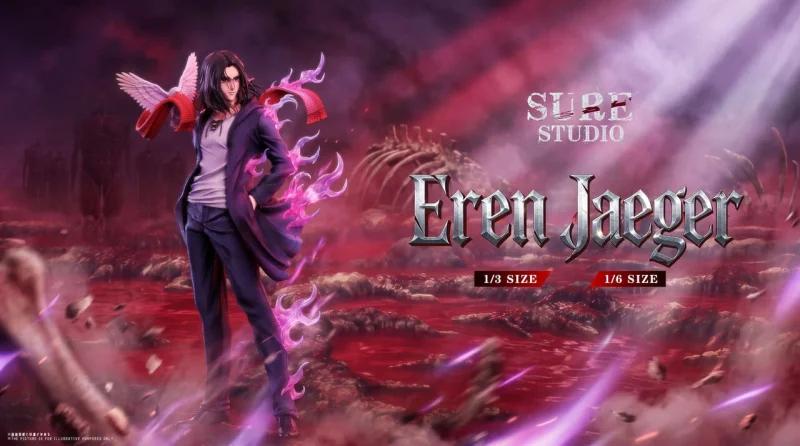 【Pre order】Sure Studio 1/6&1/3 Attack on Titan Eren Jaeger