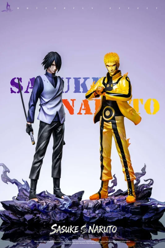 【Pre order】Butterfly Effect Studio Naruto Shippuden Sasuke & Naruto