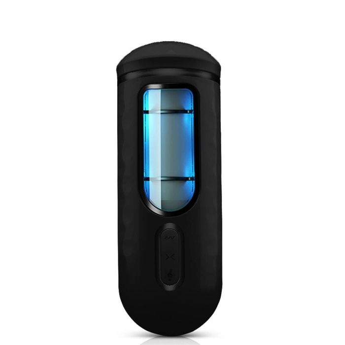 Colorful Lights Telescopic Vibration Moan Masturbator