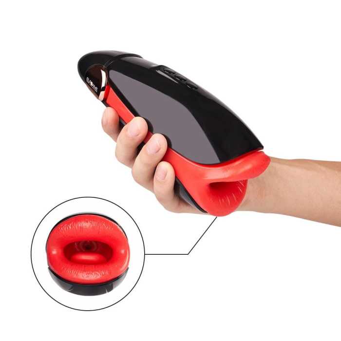 7 Frequency Vibration Sucking Heating Voice Masturbator