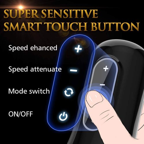 Automatic Masturbator with 8 Reversible Rotation Modes