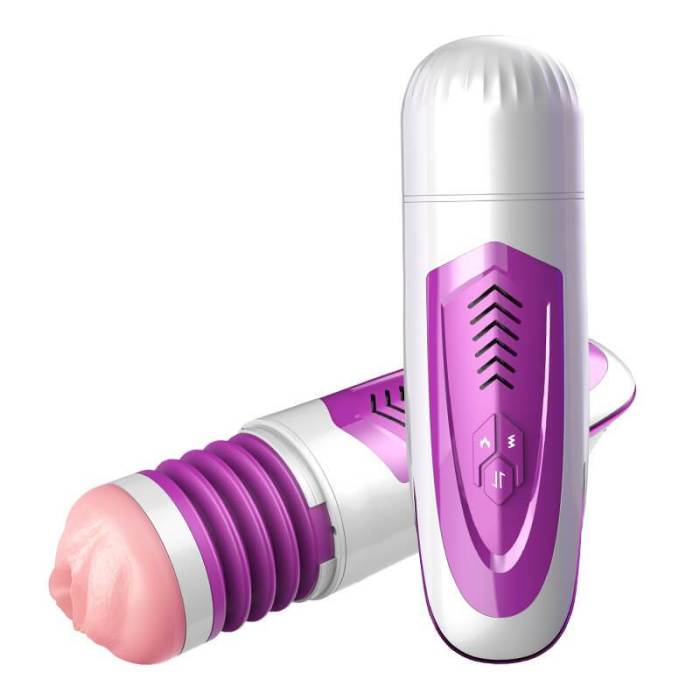 Thrusting Vibrating Warming Male Masturbator With Female Audio