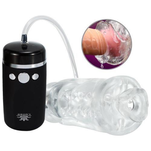 Hands Free 10 Frequencies Elastic Blowjob Vibrating Male Masturbator